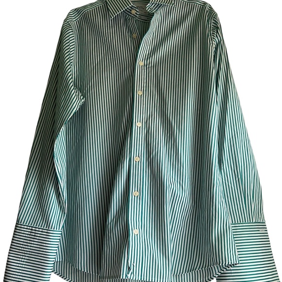 Charles Tyrwhitt Shirts Charles Tyrwhitt Classic Mens Green And